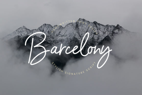 Barcelony: A Modern Script for Authentic Branding