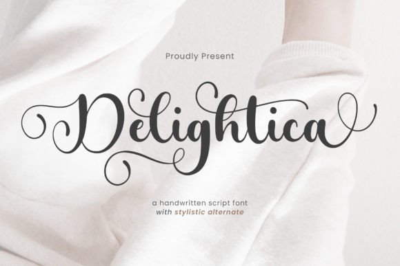 Delightica: A Script Font for Authentic, Elegant Design