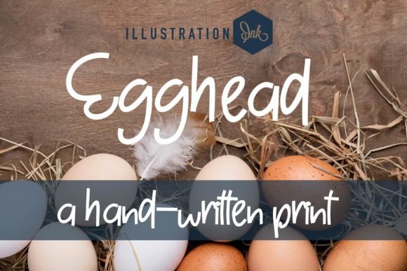 Egghead: The Playful Hand-Crafted Font for Authentic Brands