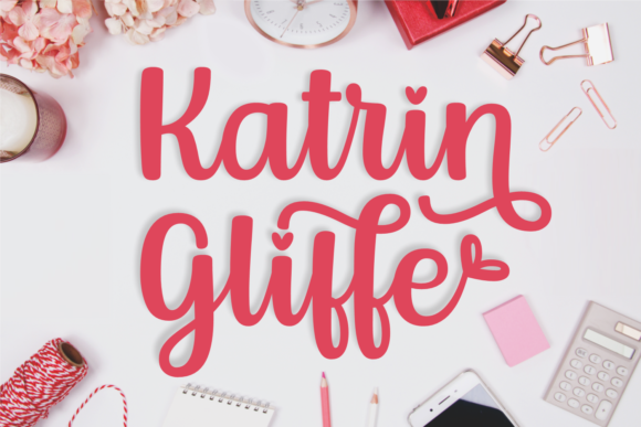 Katrin Gliffe: The Playful Script Font for Modern Creators