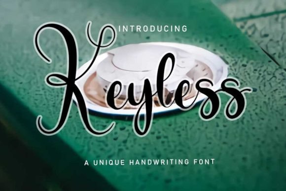 Keyless: The Elegant Script Font for Creative Projects