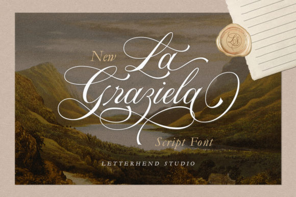 La Graziela: A Handwritten Font for Romantic Design