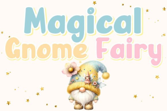 Magical Gnome Fairy: A Whimsical Typeface for Creative Brands