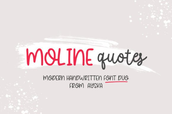 Moline Quotes Duo: A Font Pairing for Modern Brands
