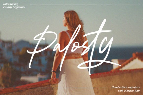 Palosty: The Elegant Script Font for Modern Designers