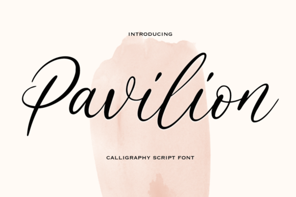 Pavilion Script: A Modern Calligraphy Font for Real-World Design