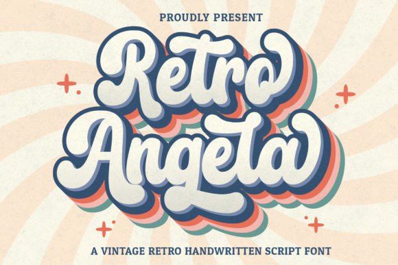 Retro Angela: The Vintage Font That Brings Instant Character