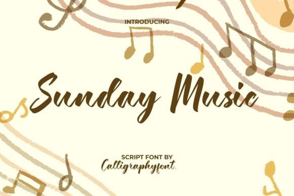 Sunday Music: A Typeface That Sings with Style