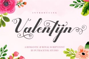Valentijn: The Royal Script Font for Elegant Designs